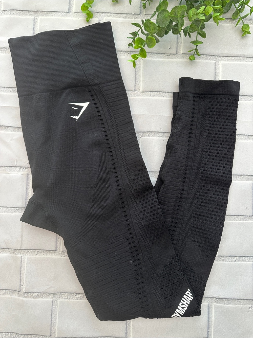 Gymshark Ladies Black  Leggings Sz Small